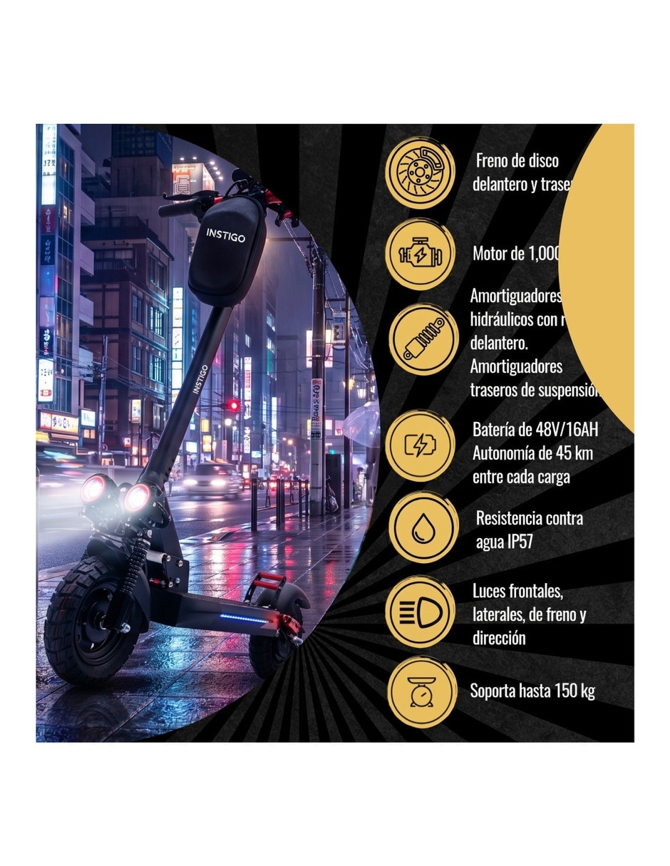 Scooter eléctrico Instigo Sport 2.0 Pro 2025