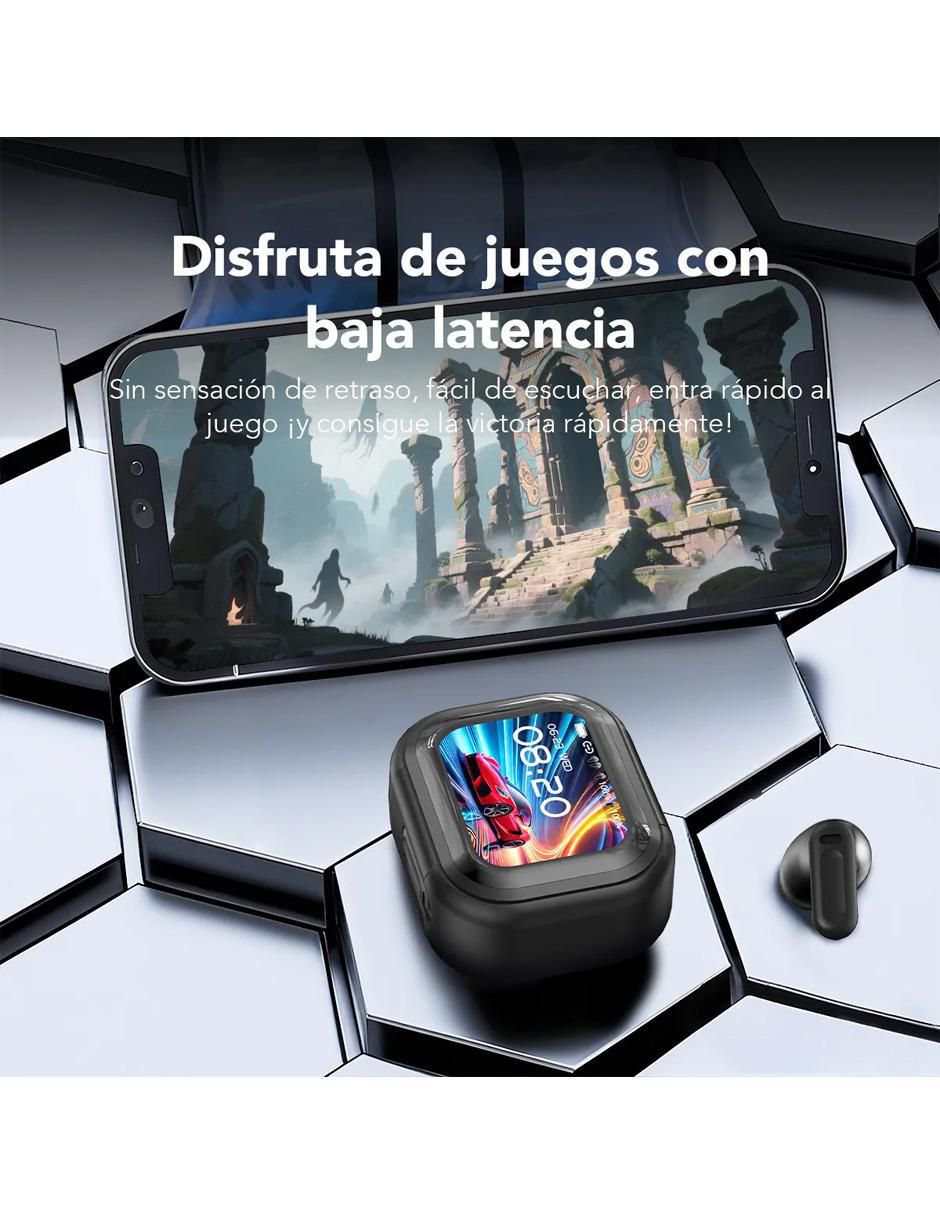 Audífonos In-Ear NE20_NEGRO inalámbricos con cancelacion de ruido 6