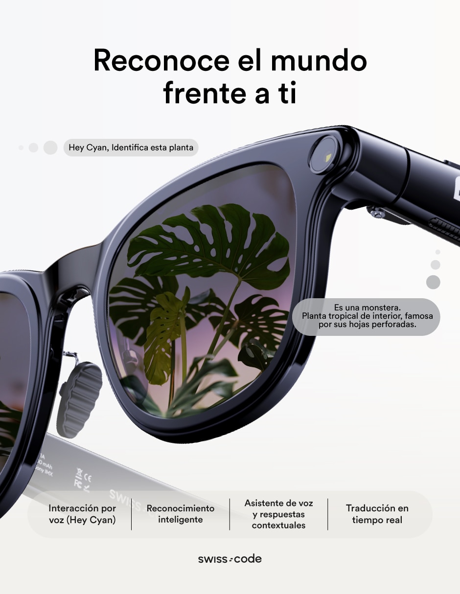 Lentes inteligentes Swiss Code