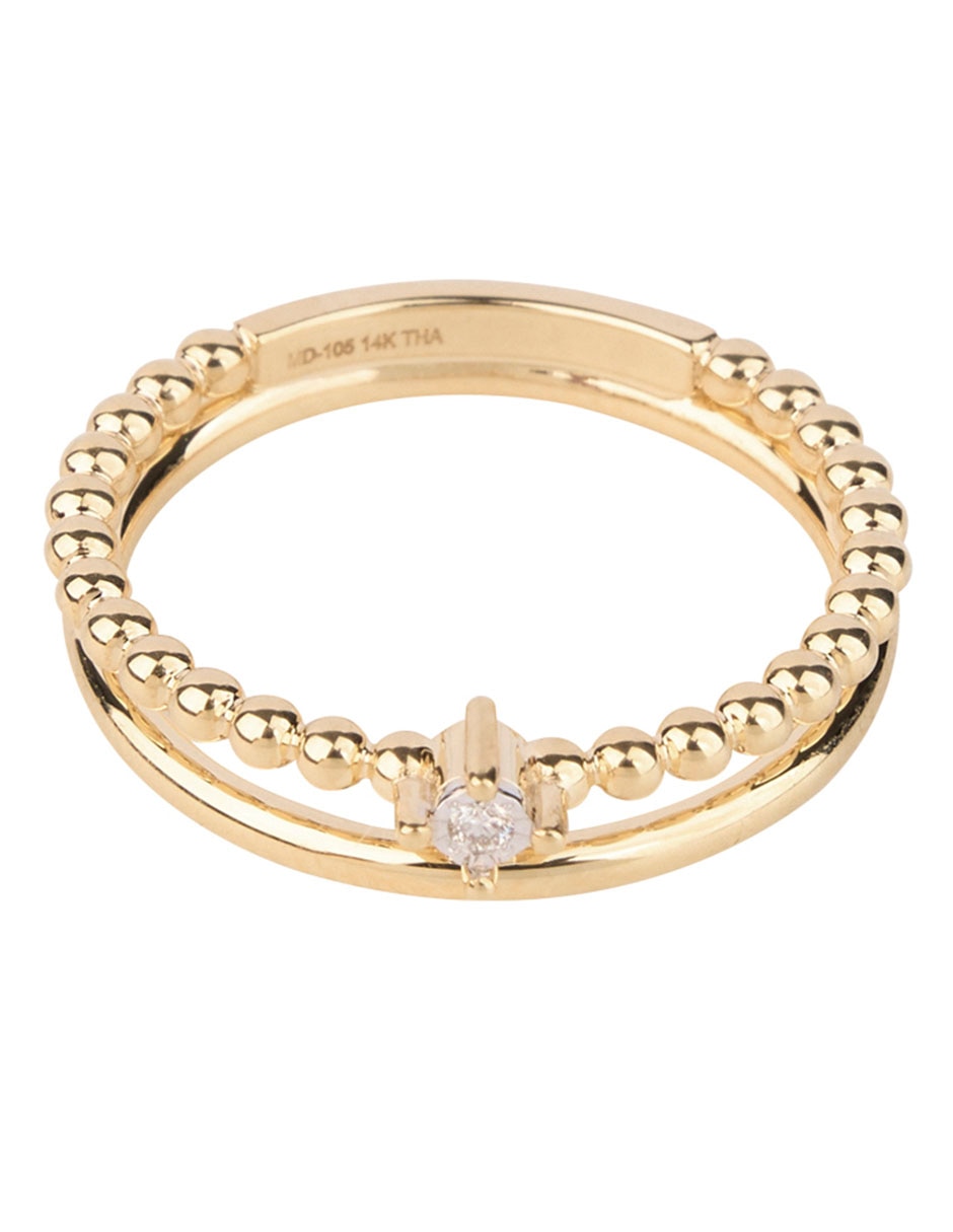 Anillo 14 k de oro