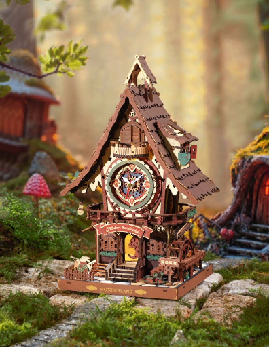 Juguete interactivo Reloj Cucú Puzzle 3D 3
