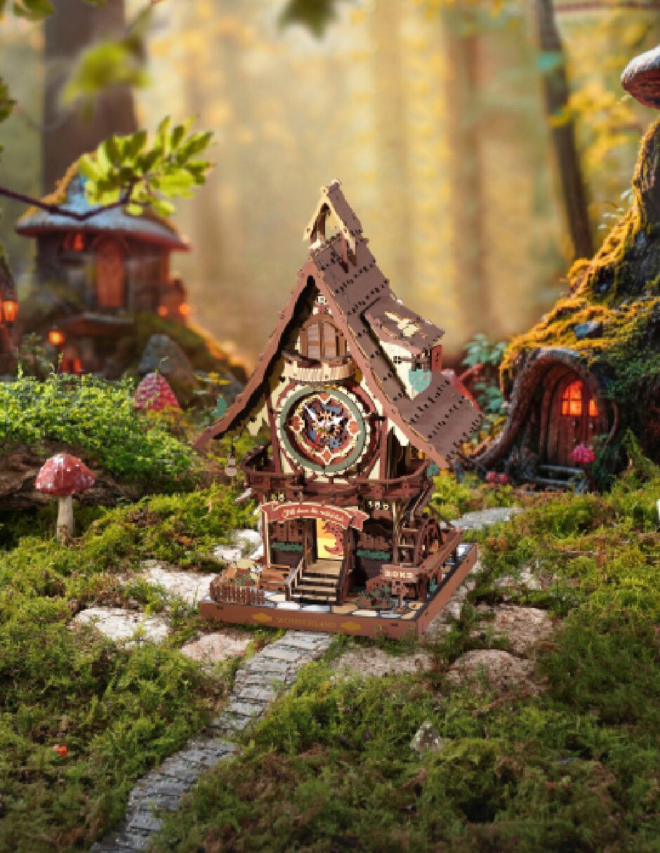Juguete interactivo Reloj Cucú Puzzle 3D 6
