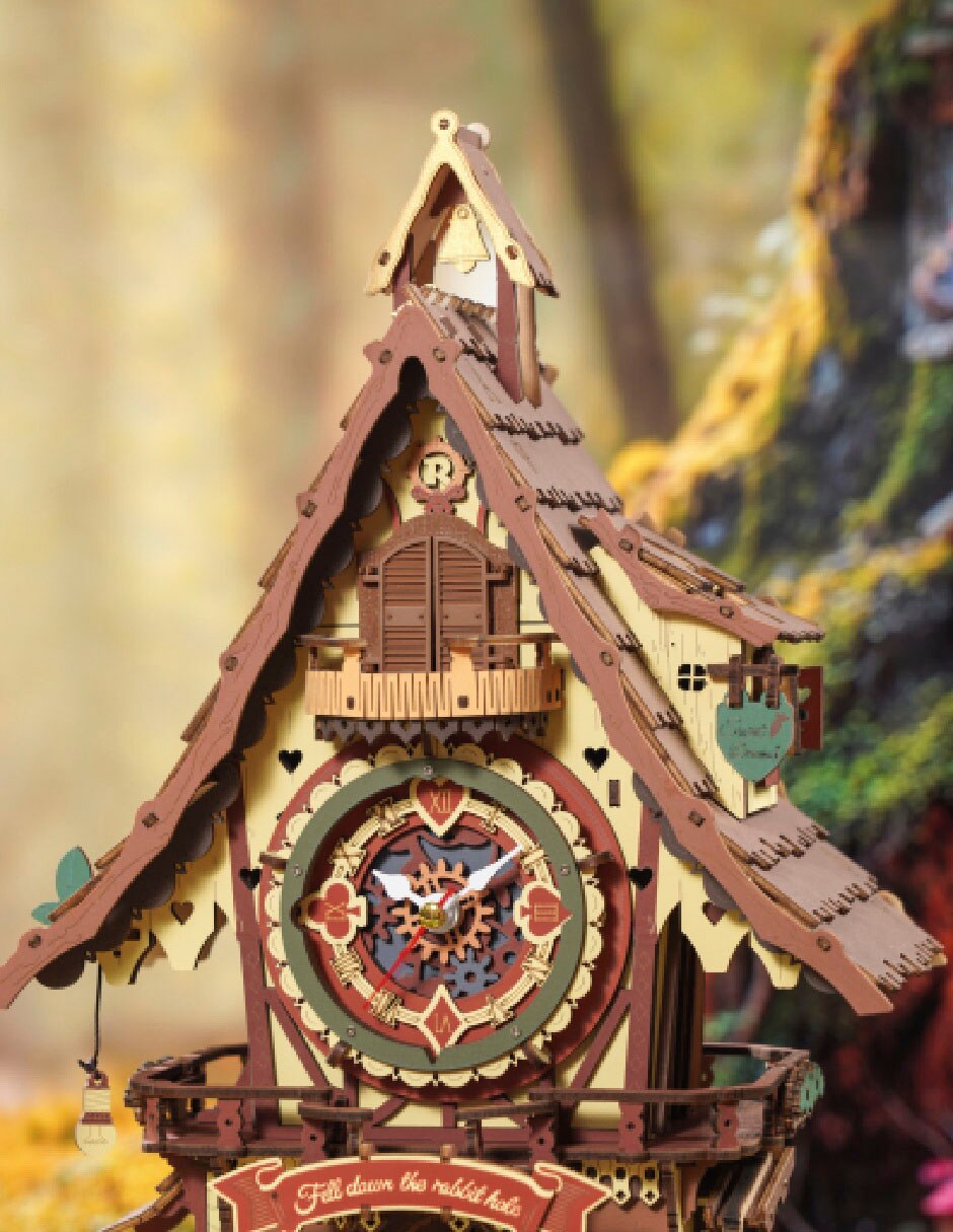 Juguete interactivo Reloj Cucú Puzzle 3D 7