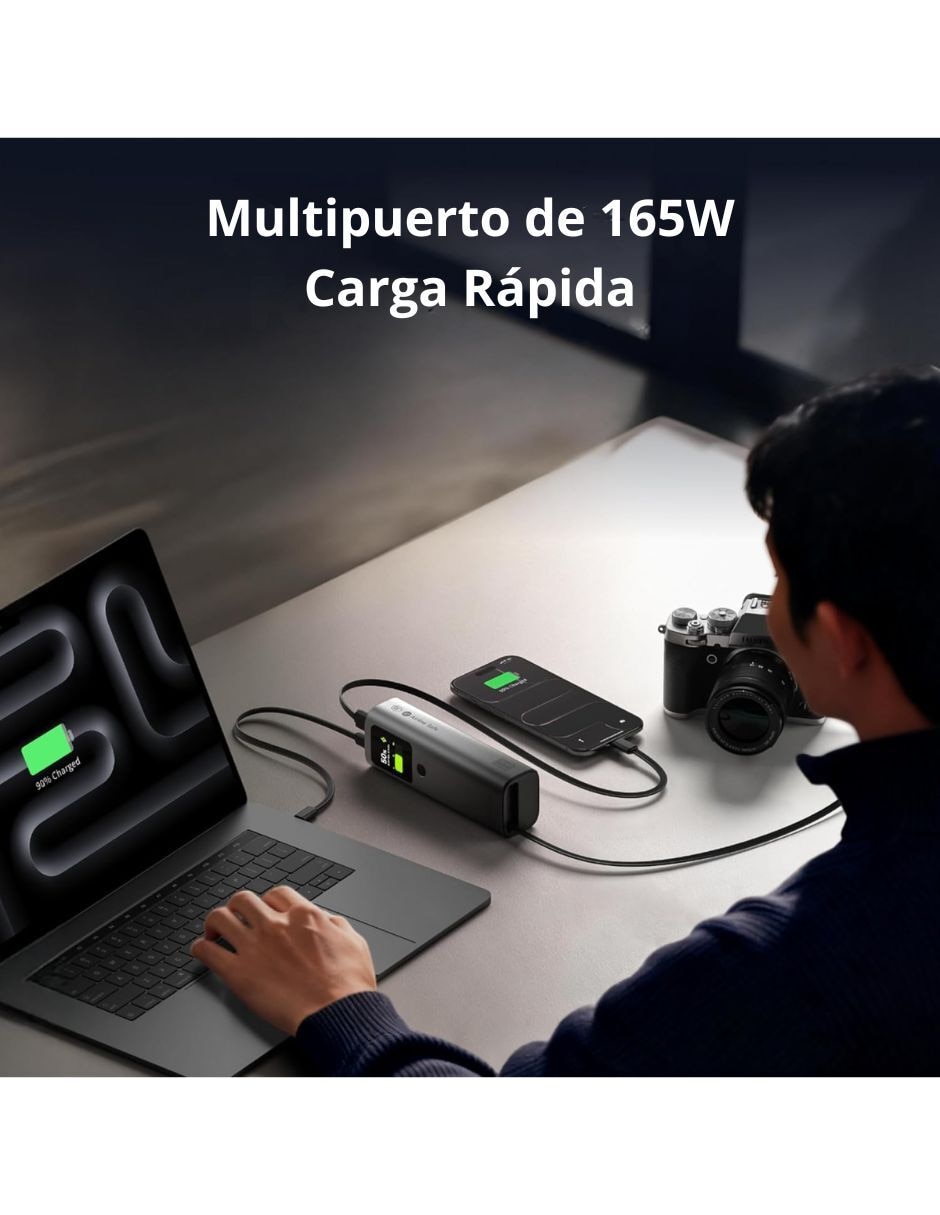 Batería portátil 20000 mAh E4 8