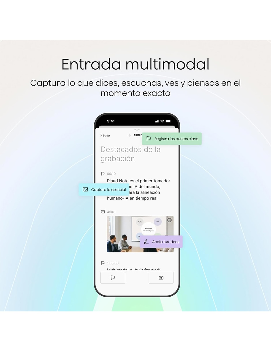 Grabadora de voz Plaud de 64 GB