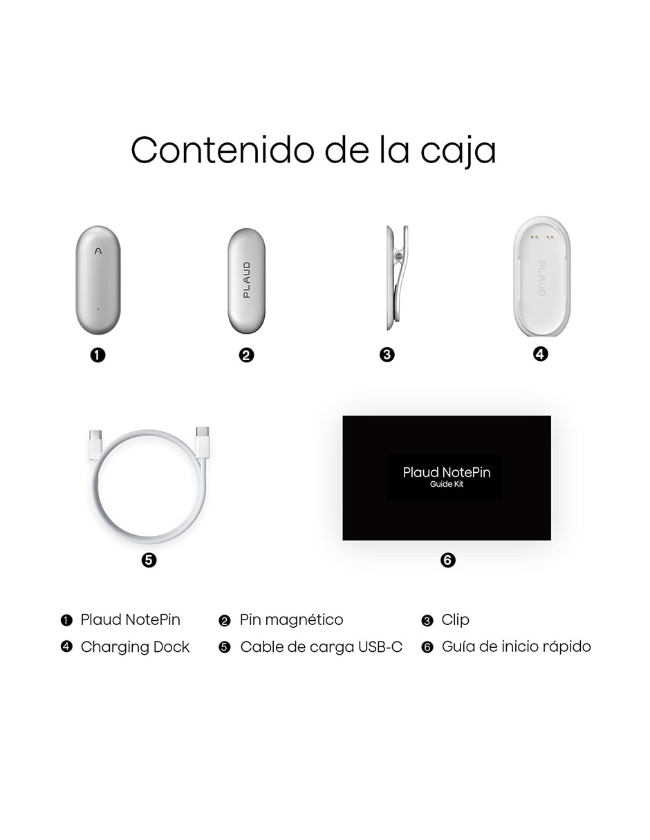 Grabadora de voz Plaud de 64 GB