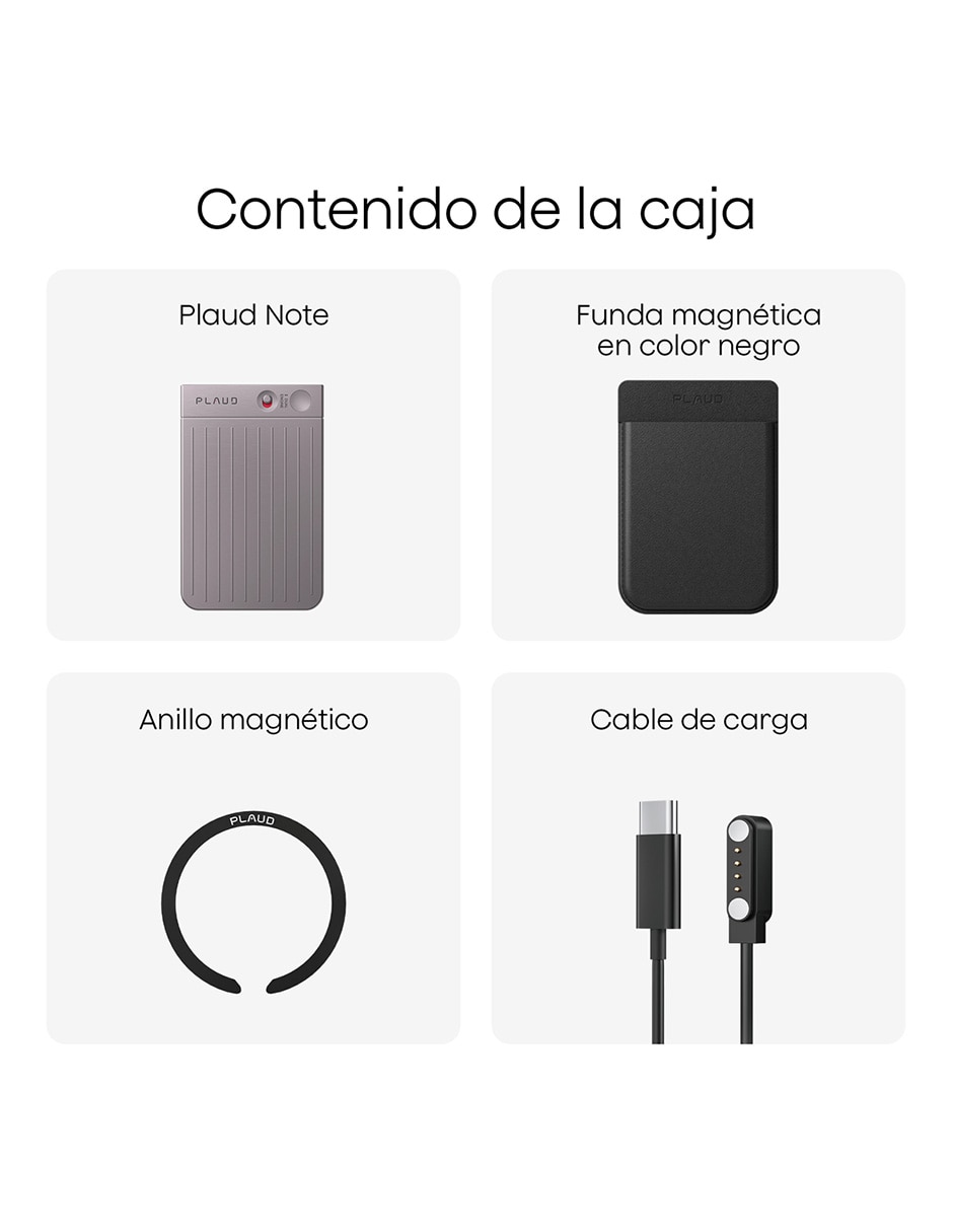 Grabadora de voz Plaud de 64 GB