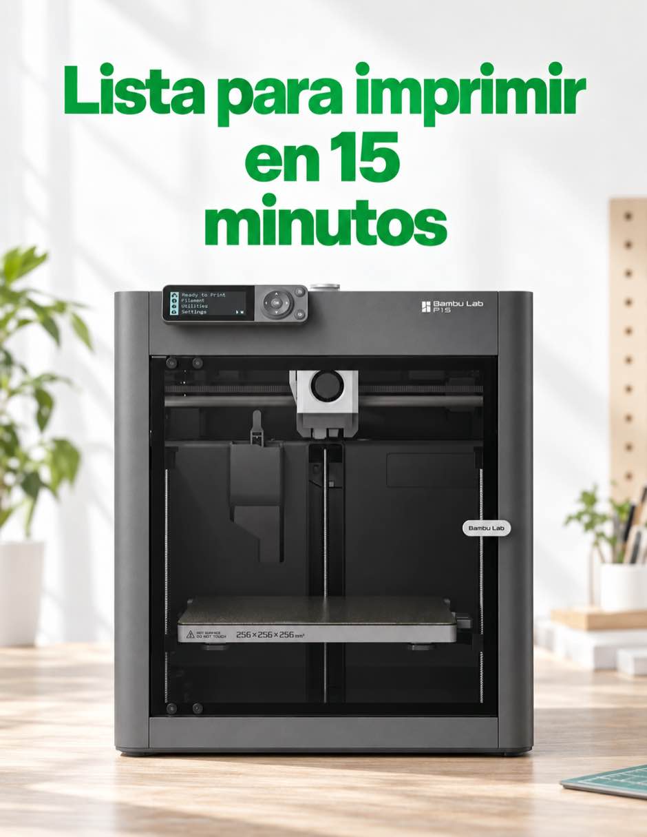 Impresora 3d P1S COMBO Alámbrica 2