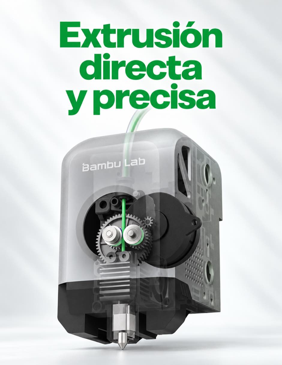 Impresora 3d P1S COMBO Alámbrica 6