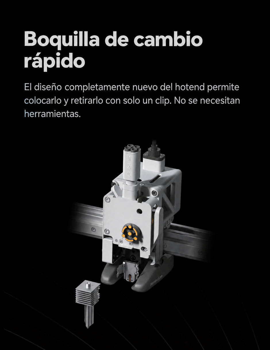 Impresora 3d A1 combo inalámbrica 5