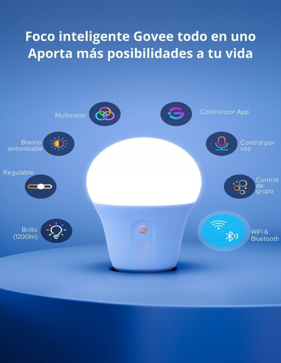 Foco led 12 w de consumo 85 w de iluminación 1200 lúmenes 7
