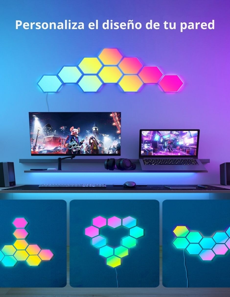 Set de paneles LED smart 10 Glide 4