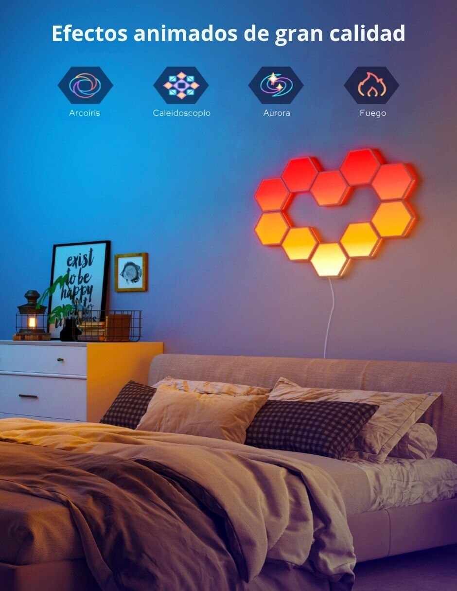 Set de paneles LED smart 10 Glide 5