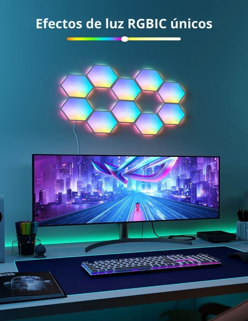 Set de paneles LED smart 10 Glide 7