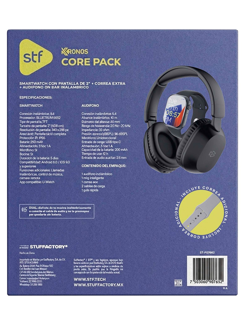 Kit smartwatch ST-P07652 unisex 3