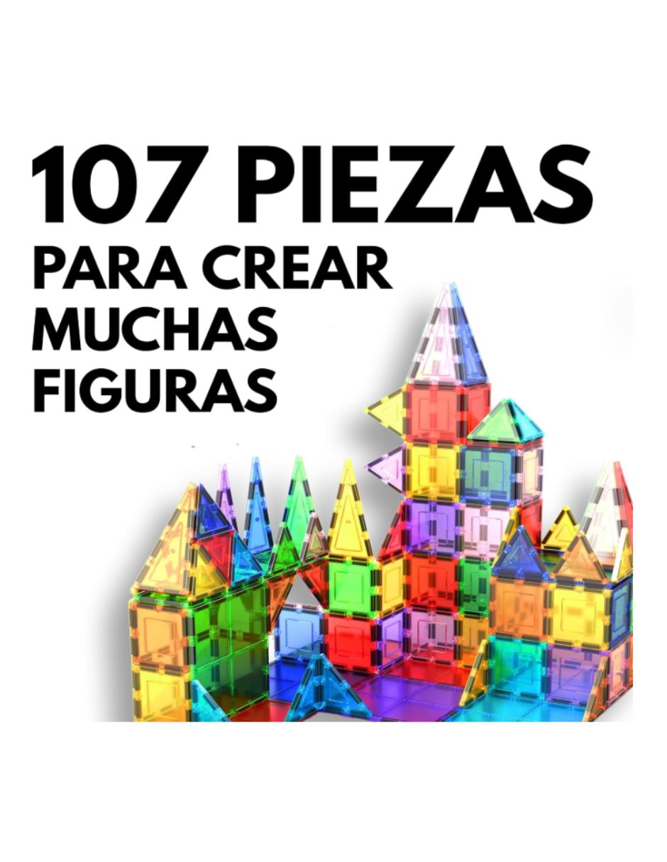 Juguete interactivo calmito bloques magnéticos de construcción 6