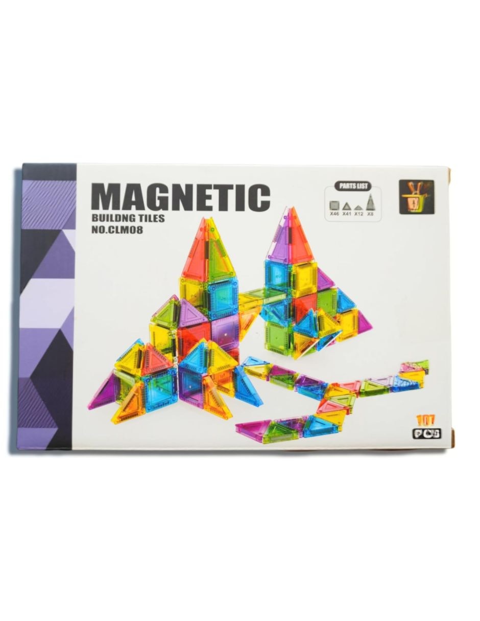 Juguete interactivo calmito bloques magnéticos de construcción