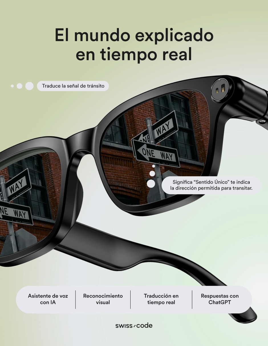 Lentes Inteligentes AI Adapt 6
