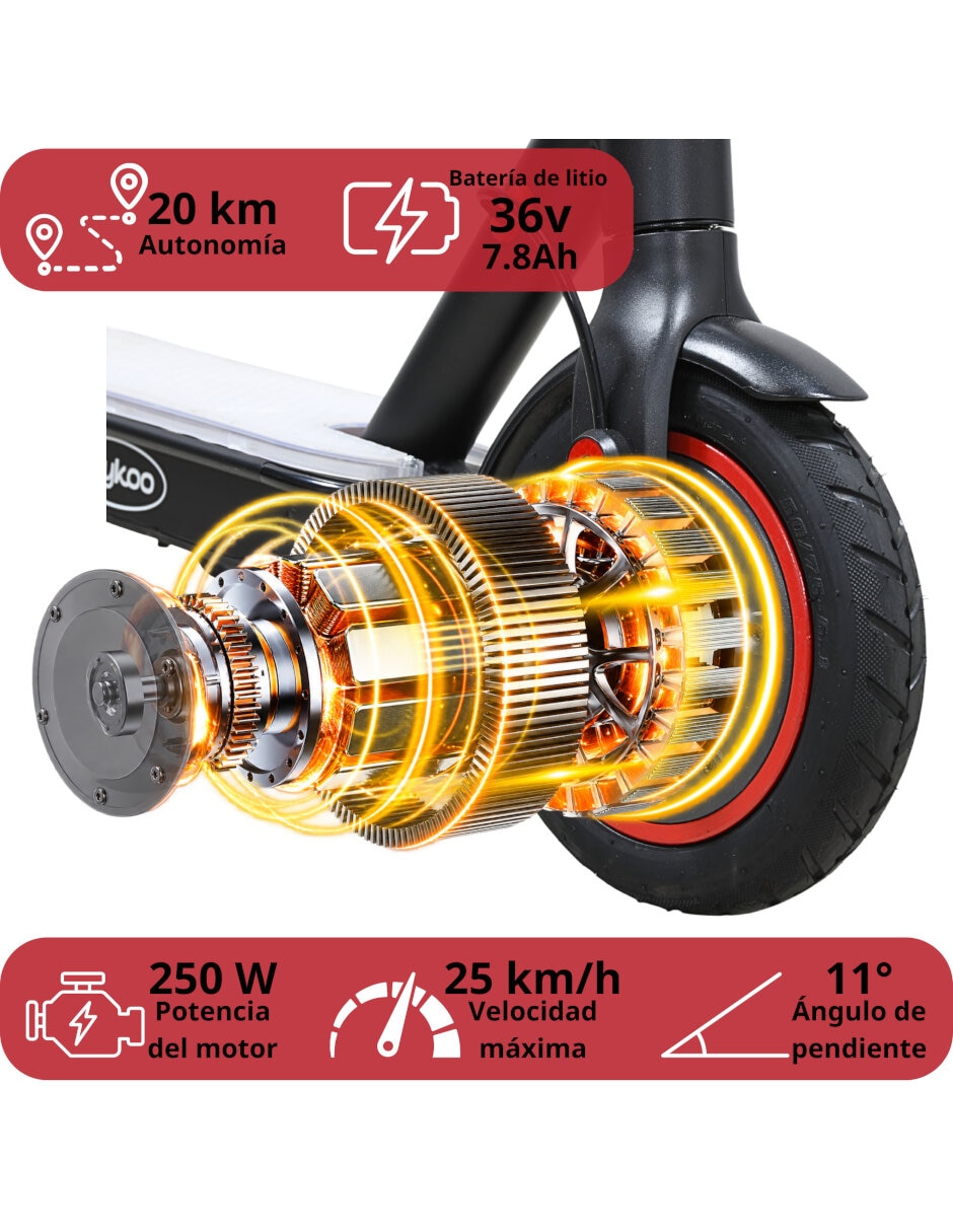 Patin/Scooter eléctrico SC-A101 4