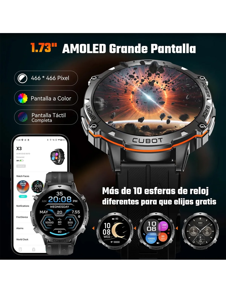 Box set X3 tactico para hombre