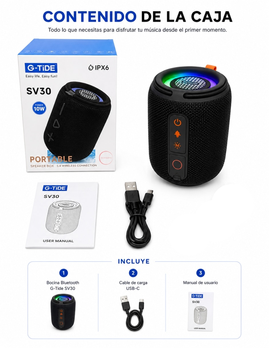 Set Smartwatch R6 Pro + Audífonos L22 + Bocina Sv30 para hombre con Gps integrado 2