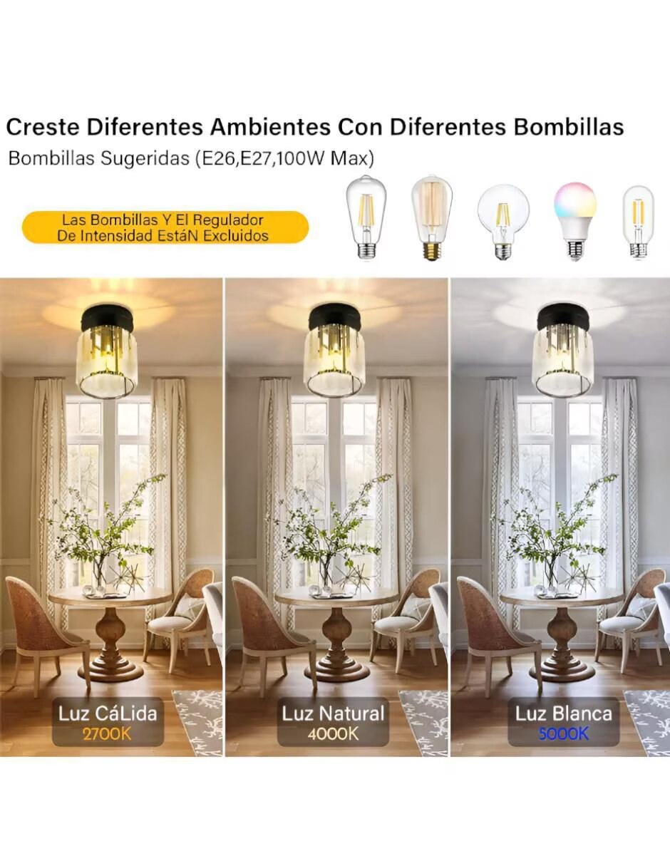 Lámpara Genérica Incandescente y LED 4