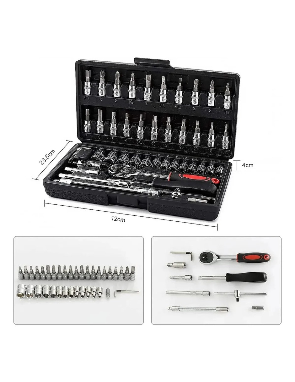 Kit herramientas color negro