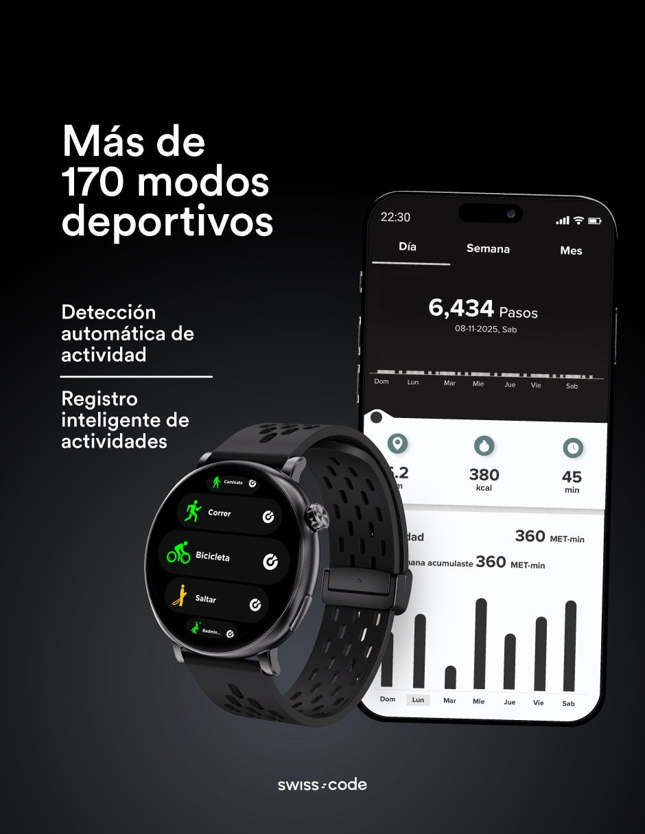 Smartwatch Vorsen + Pump 3