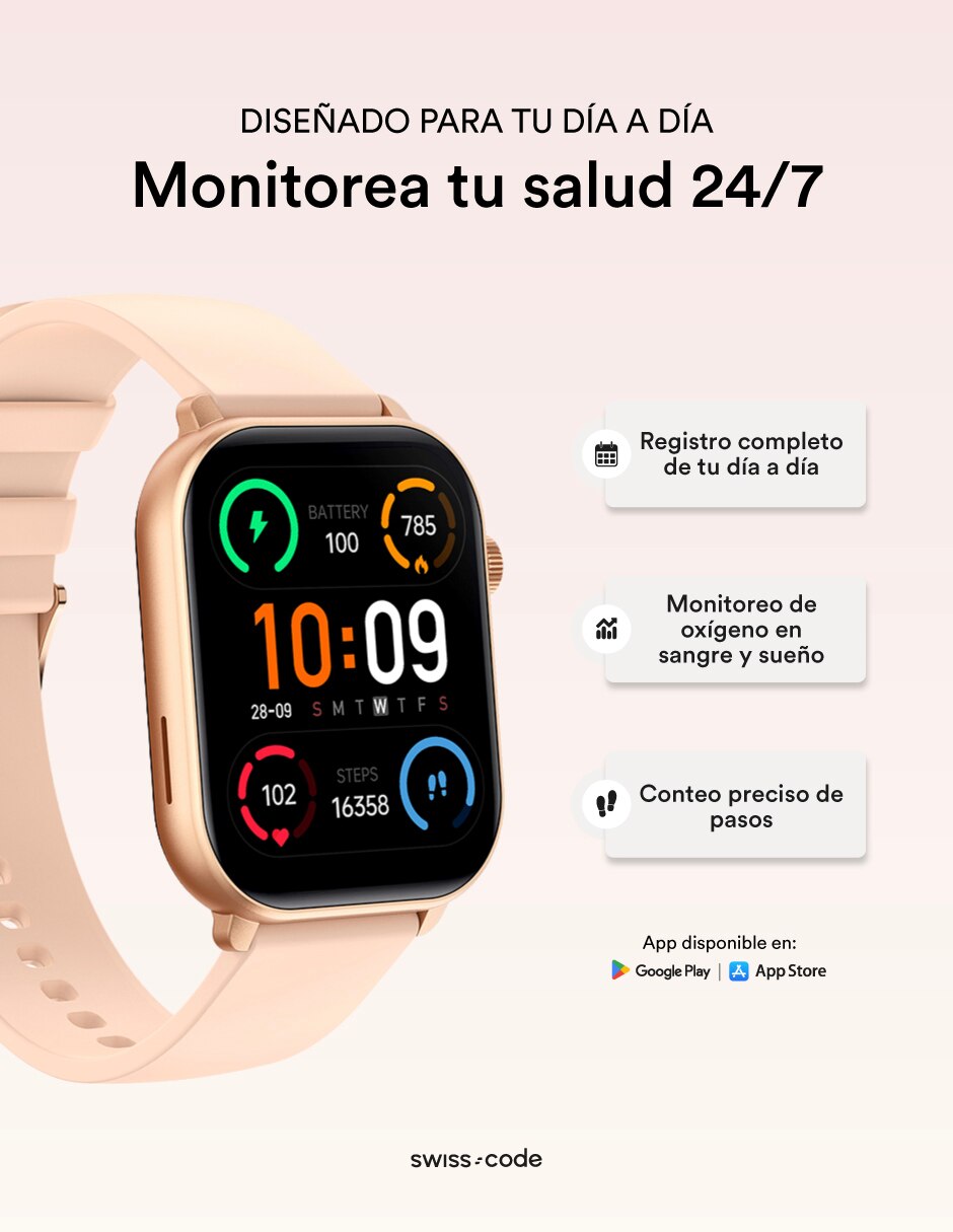 Smartwatch Square Pro AMOLED + Spark 5