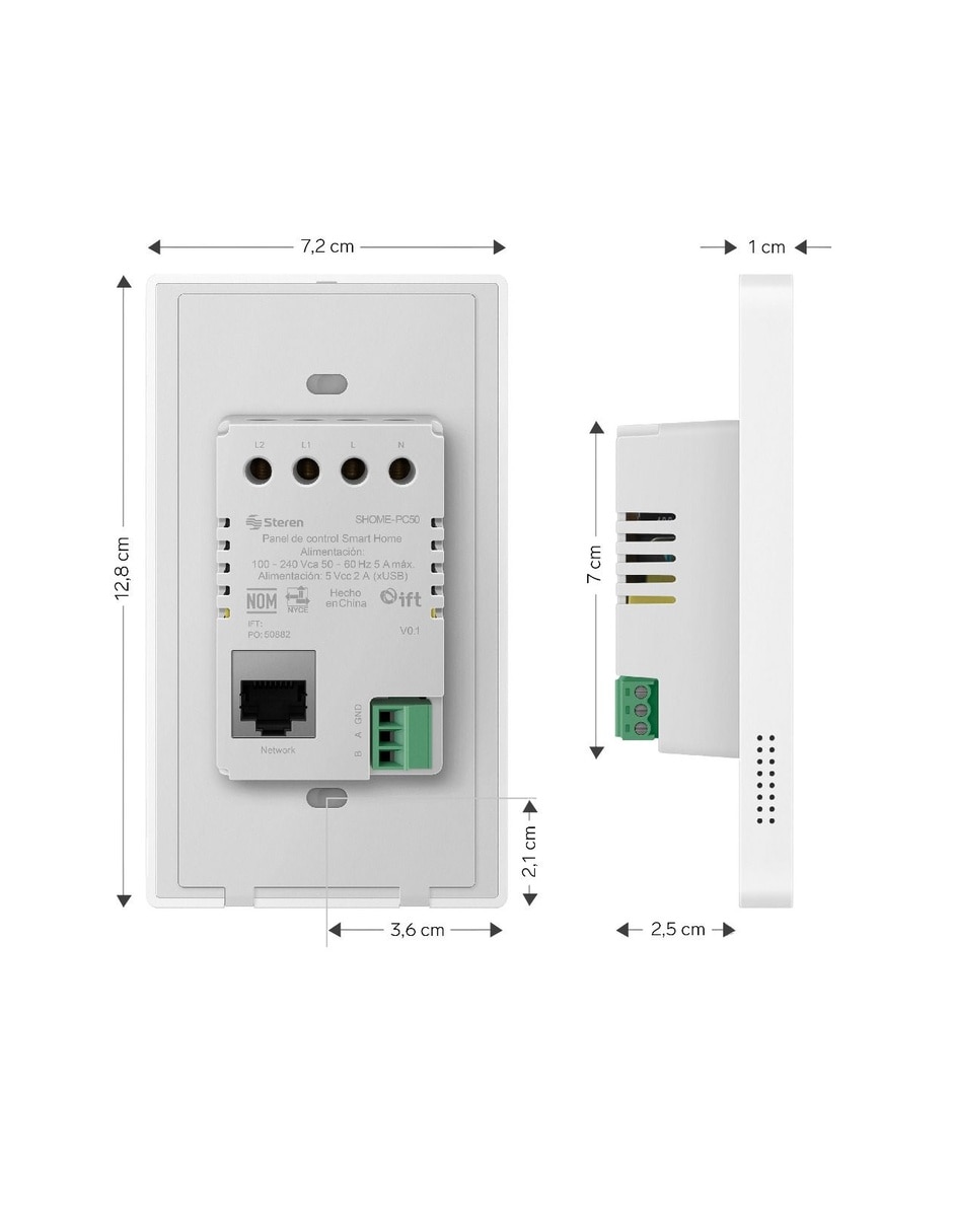 Set de paneles led smart 5