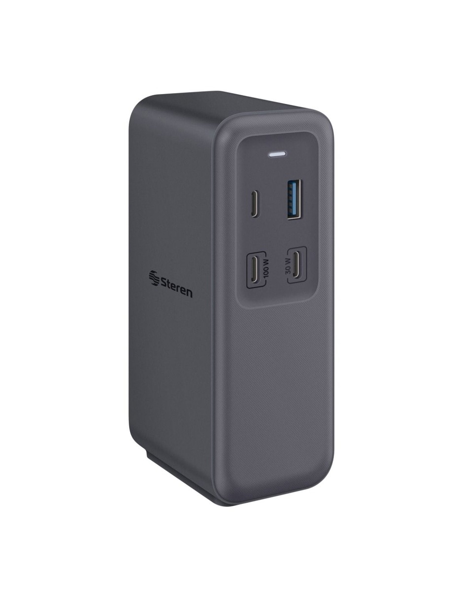 Estación de carga 3 en 1 usb + usb tipo a + usb tipo c 100 w Estación de carga 3 en 1 usb + usb tipo a + usb tipo c 100 w