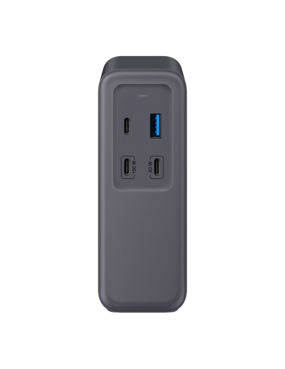 Estación de carga 3 en 1 usb + usb tipo a + usb tipo c 100 w 5