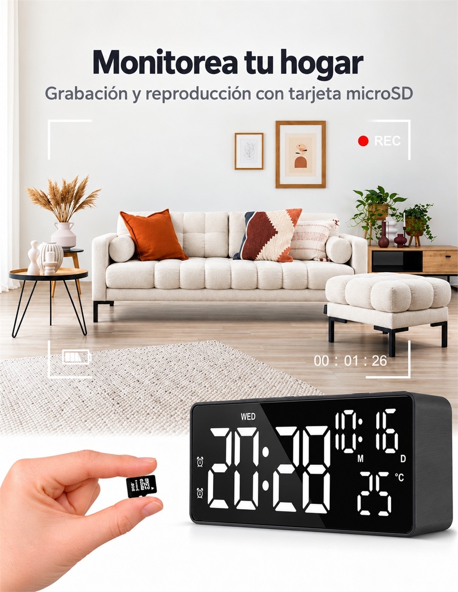 Cámara espia de 10 megapíxeles 9