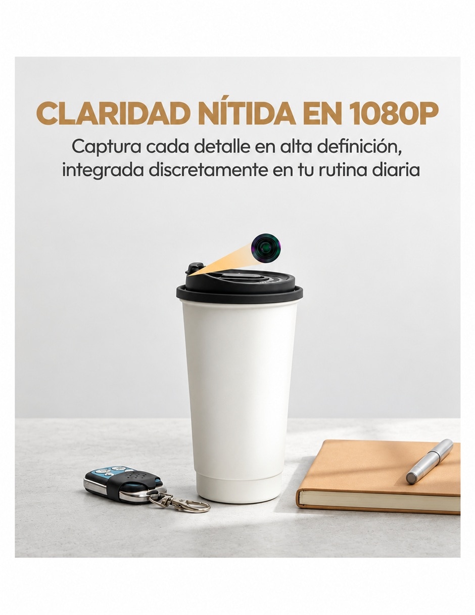 Cámara espia de 10 megapíxeles