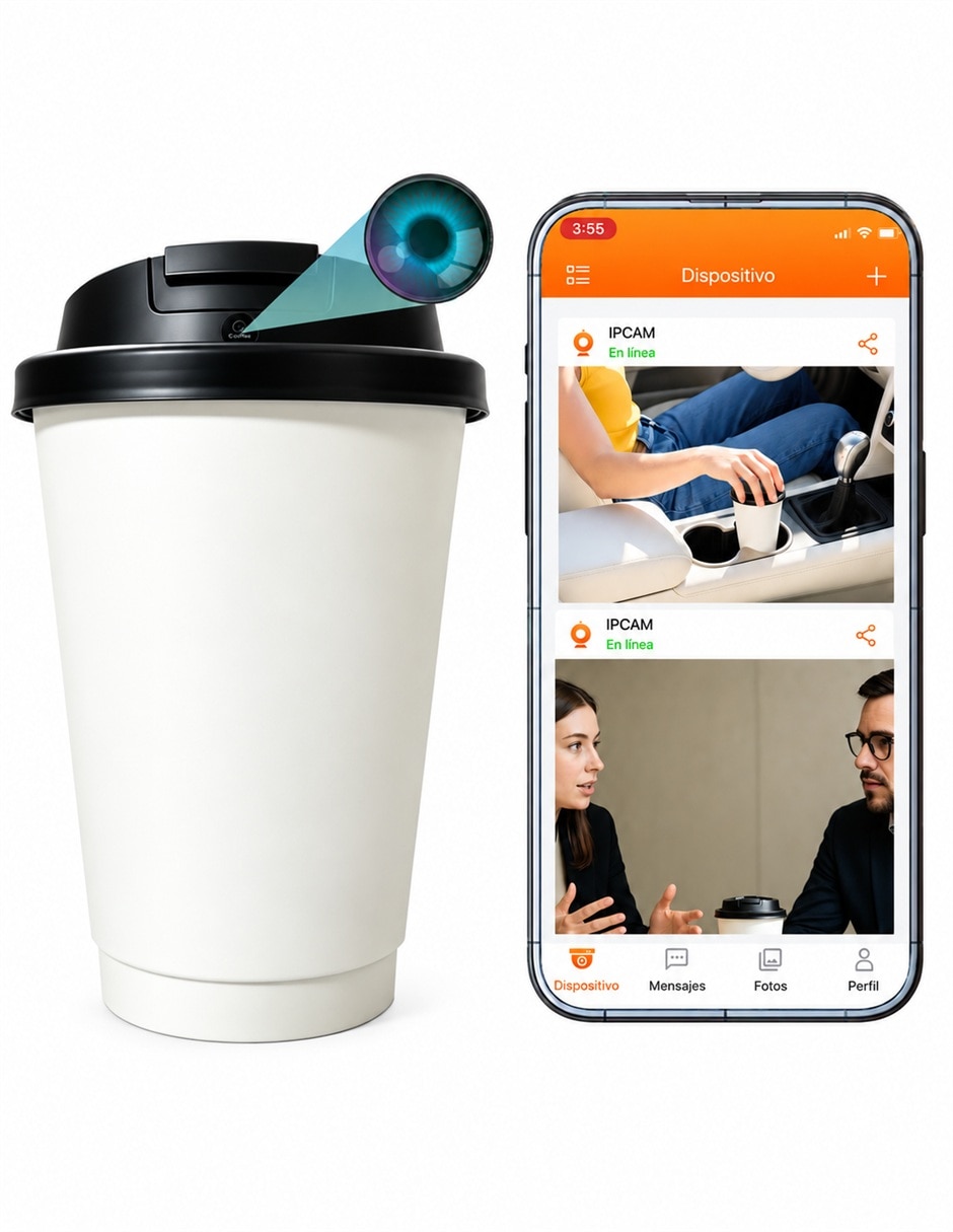 Cámara espia de 10 megapíxeles
