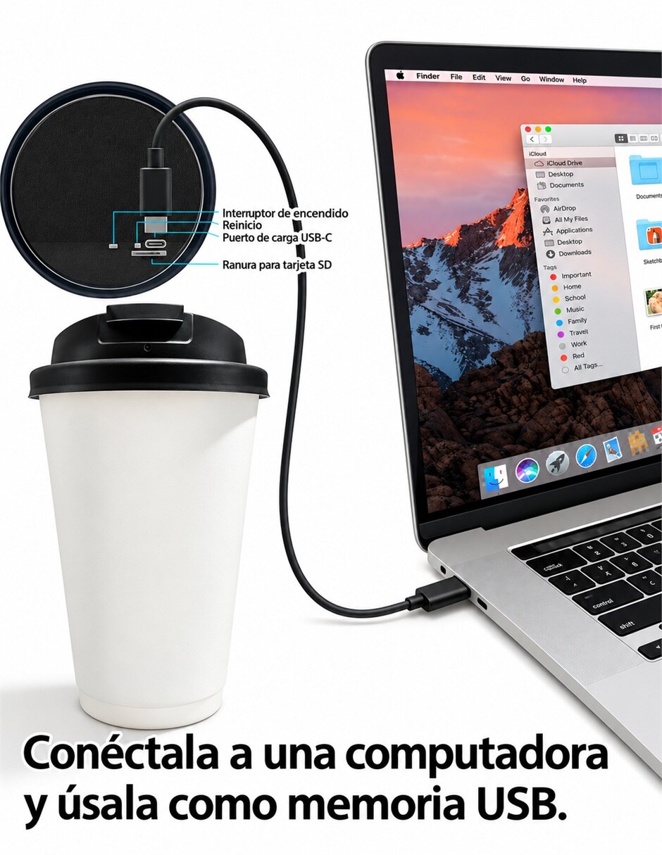 Cámara espia de 10 megapíxeles 10