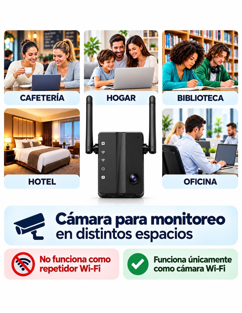 Cámara espia de 10 megapíxeles