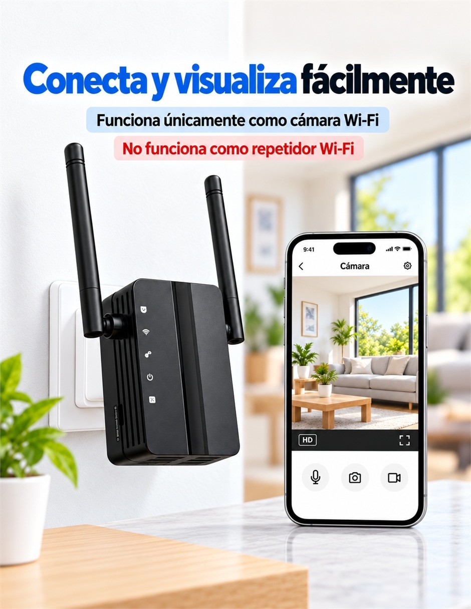Cámara espia de 10 megapíxeles