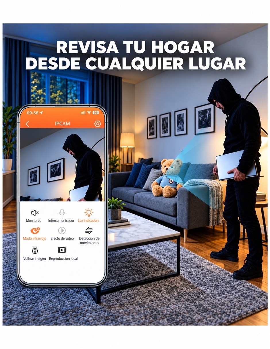 Cámara espia de 10 megapíxeles 8