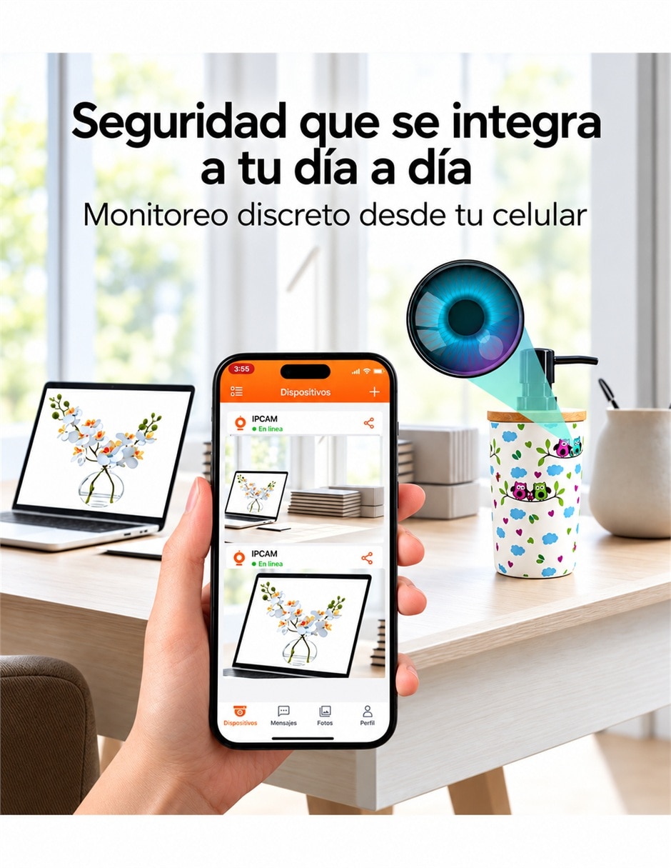 Cámara espia de 10 megapíxeles