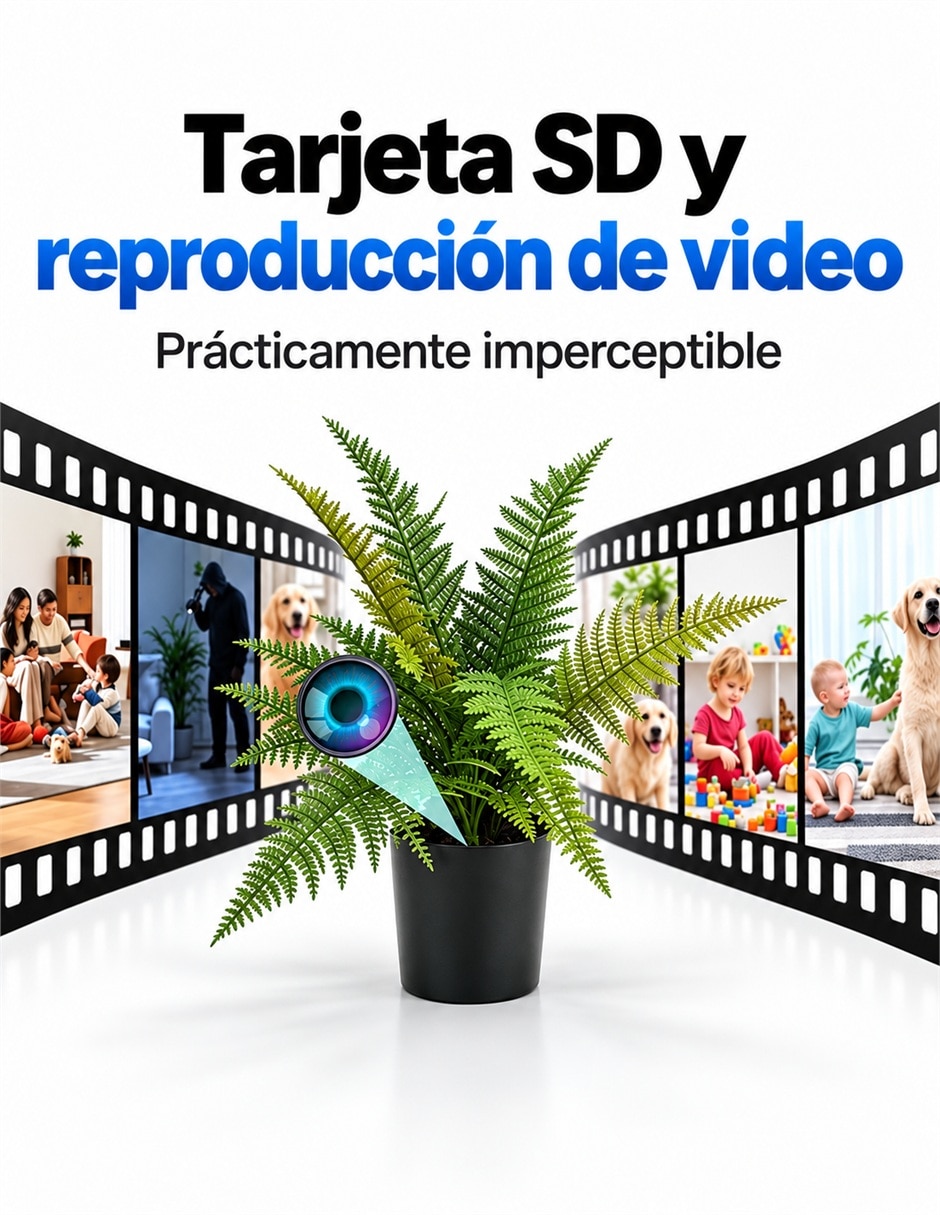 Cámara espia de 10 megapíxeles