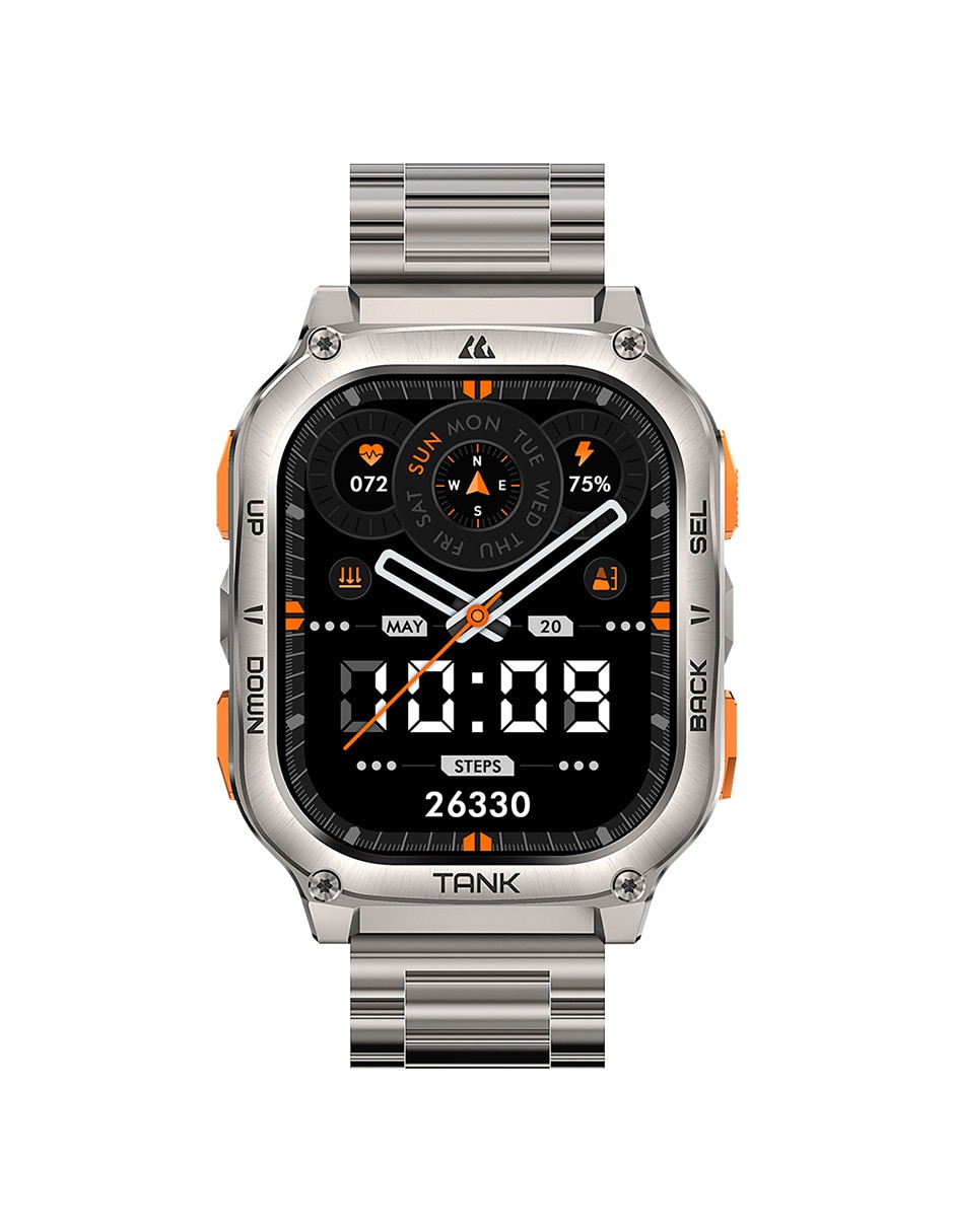 Smartwatch TANK M3 Ultra Special Edition Plata con GPS