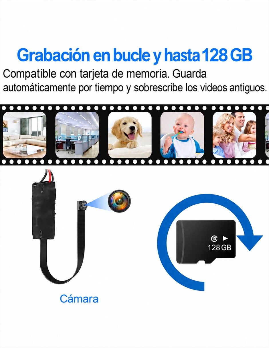 Cámara espia de 10 megapíxeles 5